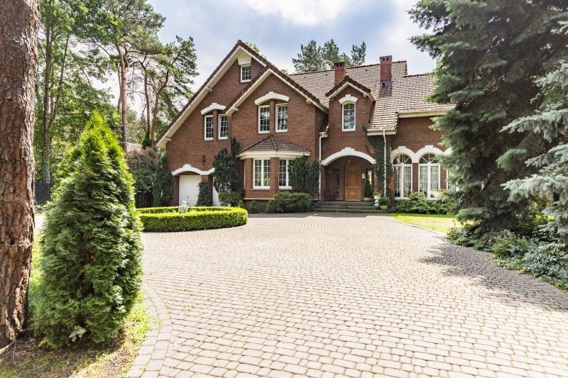 Elegant Brick Driveway