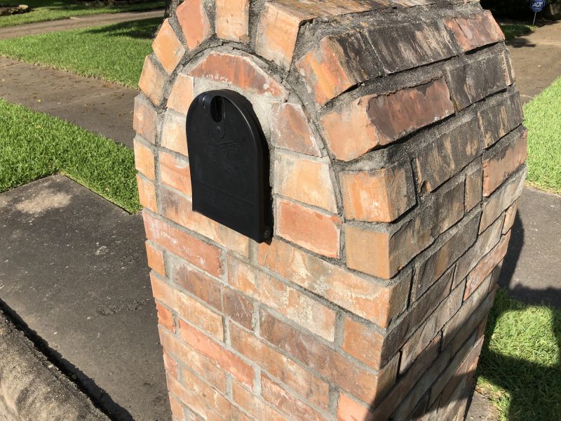 Stone Mailbox Repair